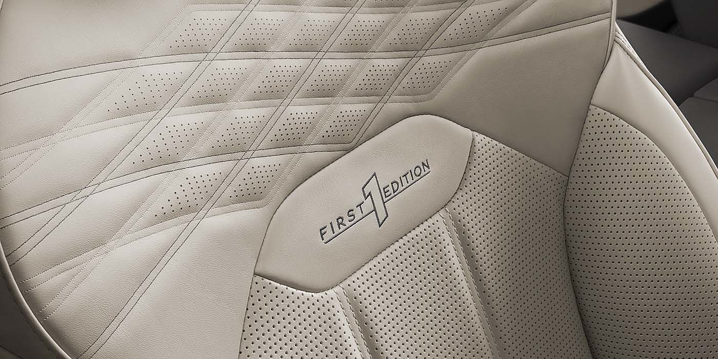 Exclusive Cars Vertriebs GmbH Bentley Bentayga EWB Azure SUV First Edition seat detail