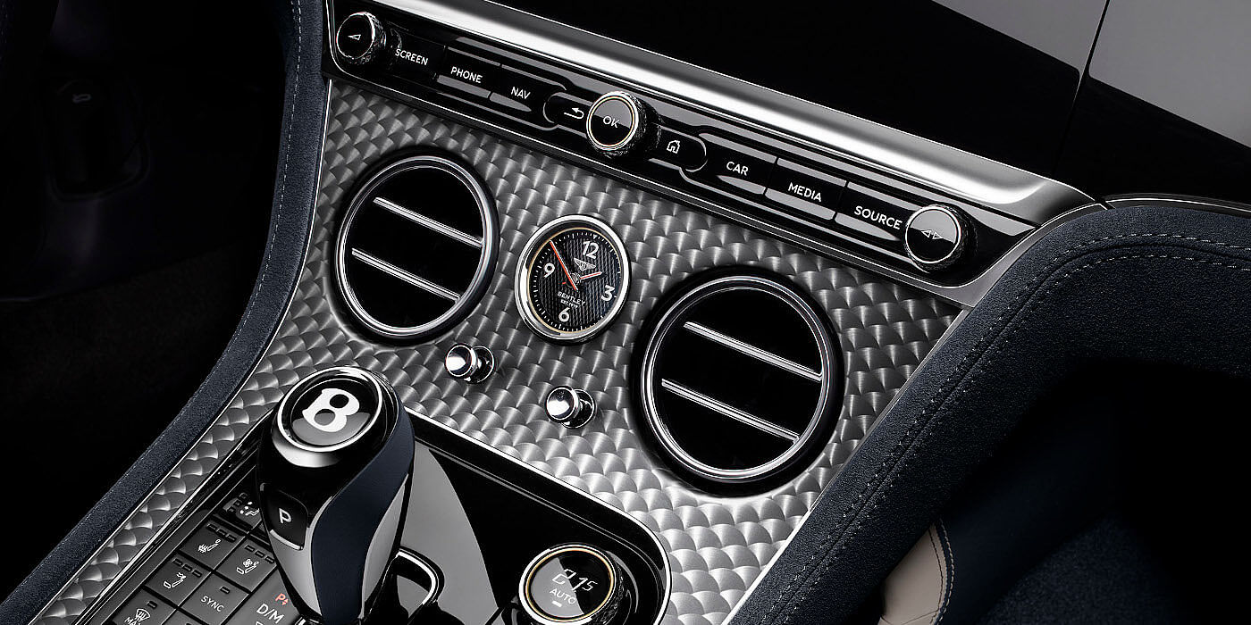 Exclusive Cars Vertriebs GmbH Bentley Continental GTC Speed convertible front interior engine spin veneer detail