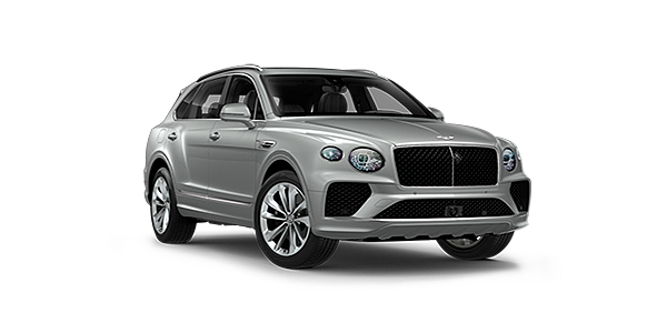 Exclusive Cars Vertriebs GmbH Bentley Bentayga , front three - quarter view with Moonbeam coloured exterior.