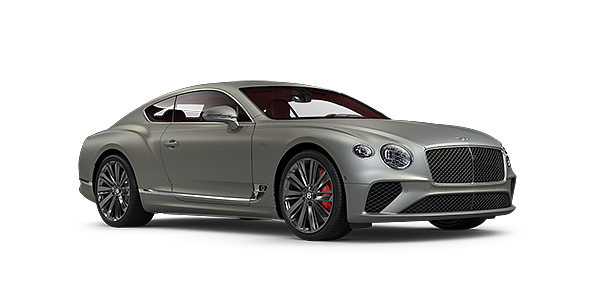 Exclusive Cars Vertriebs GmbH Bentley GT Speed coupe in Extreme Silver paint front 34