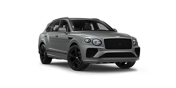 Exclusive Cars Vertriebs GmbH Bentley Bentayga SUV in Silverlake paint front 34