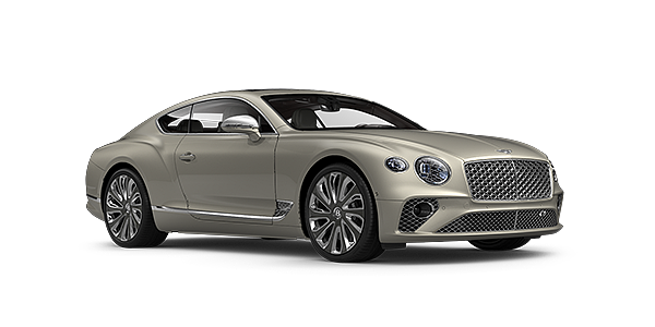 Exclusive Cars Vertriebs GmbH Bentley GT Mulliner coupe in White Sand paint front 34